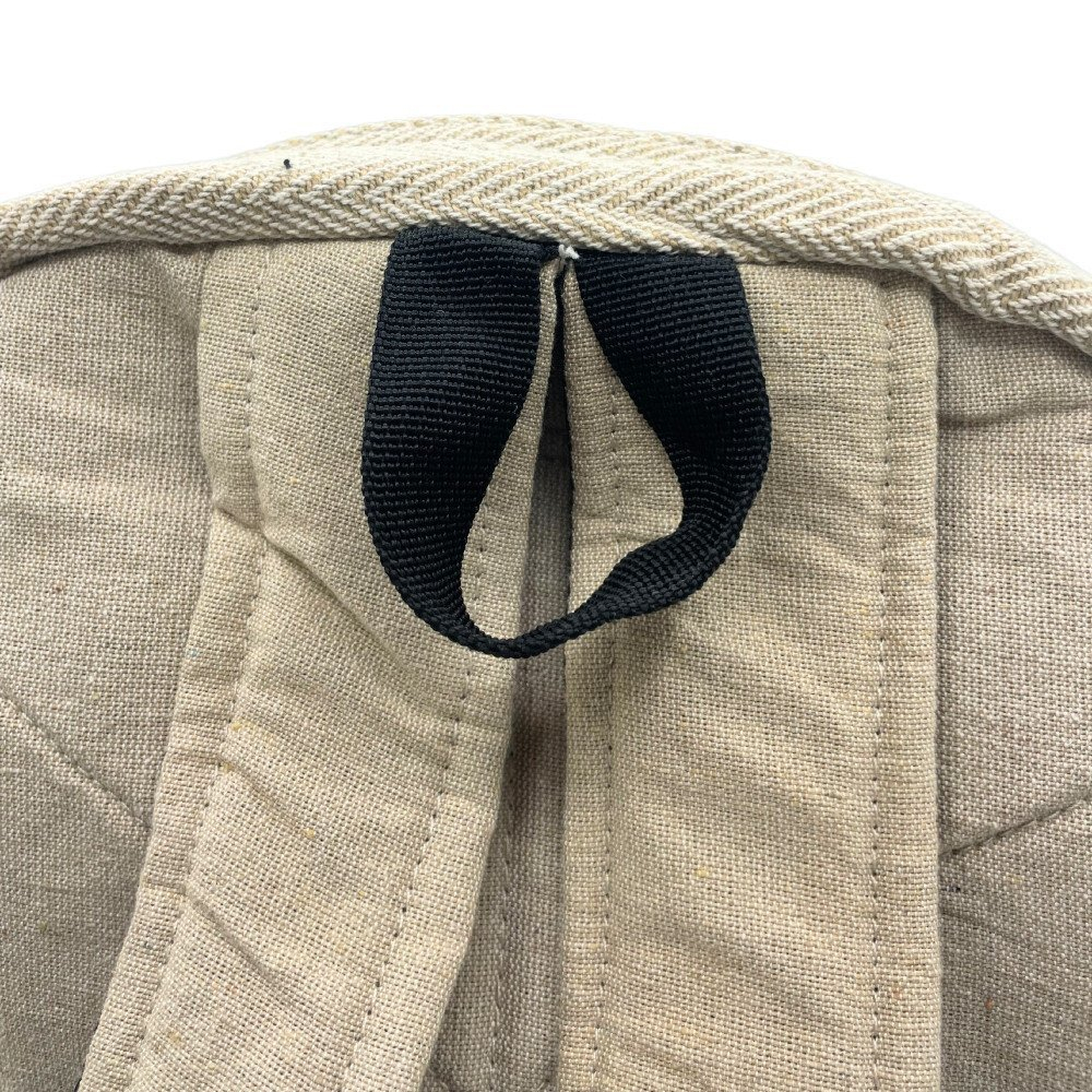 Preview: Mittelgroßer Rucksack aus Hanf - Batik 31